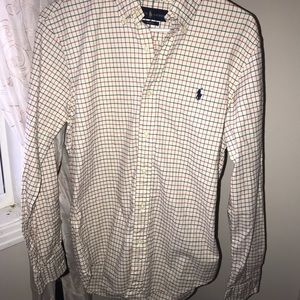 Polo Ralph Lauren button down shirt.